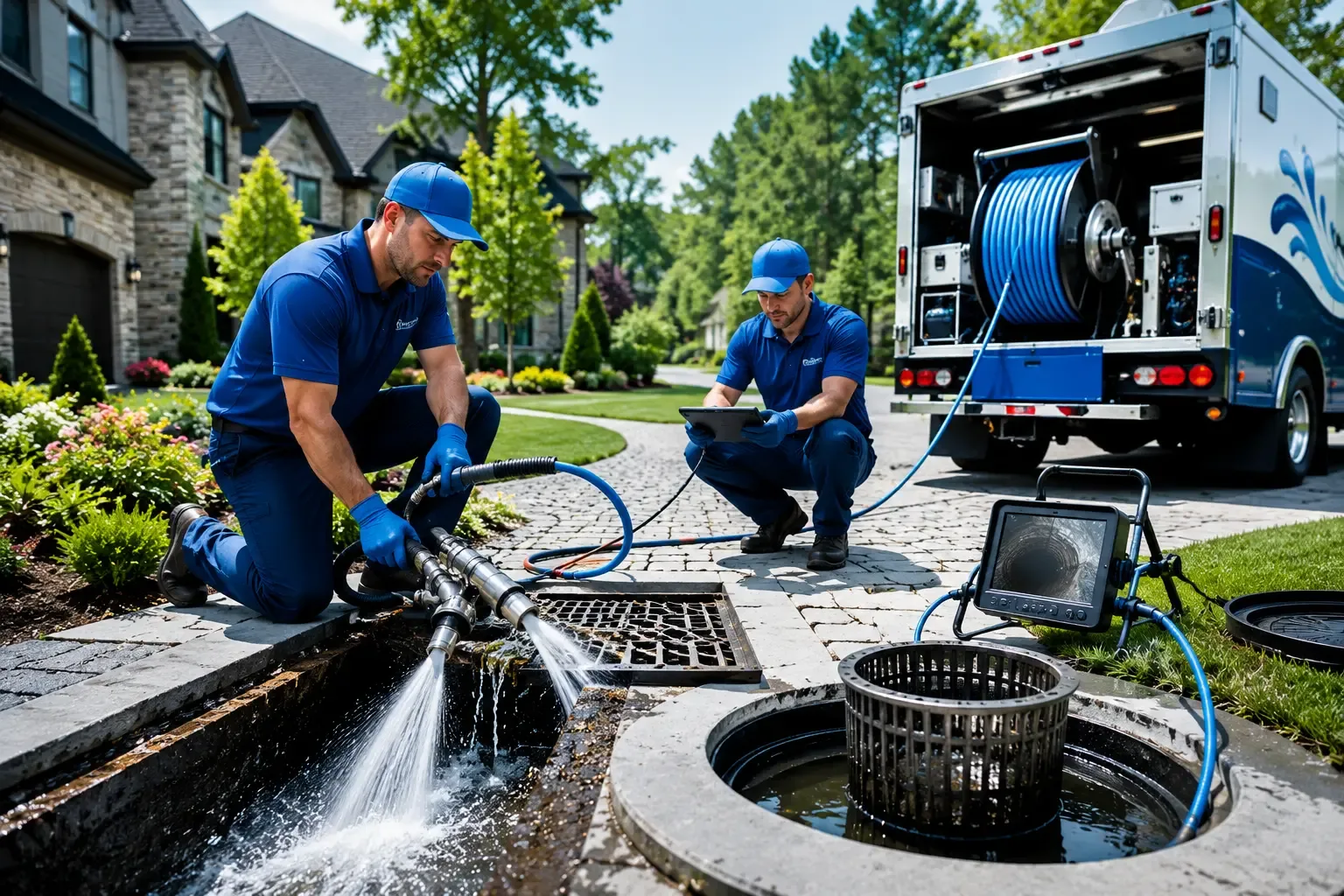 Local outdoor drain cleaning professionals in Elyria, OH