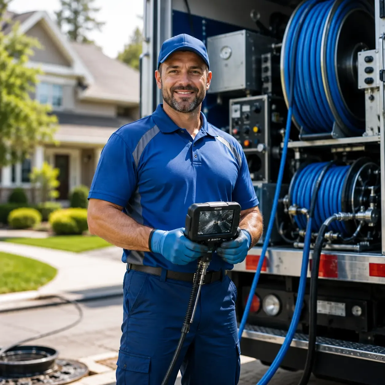Local outdoor drain cleaning specialists in Elyria, OH
